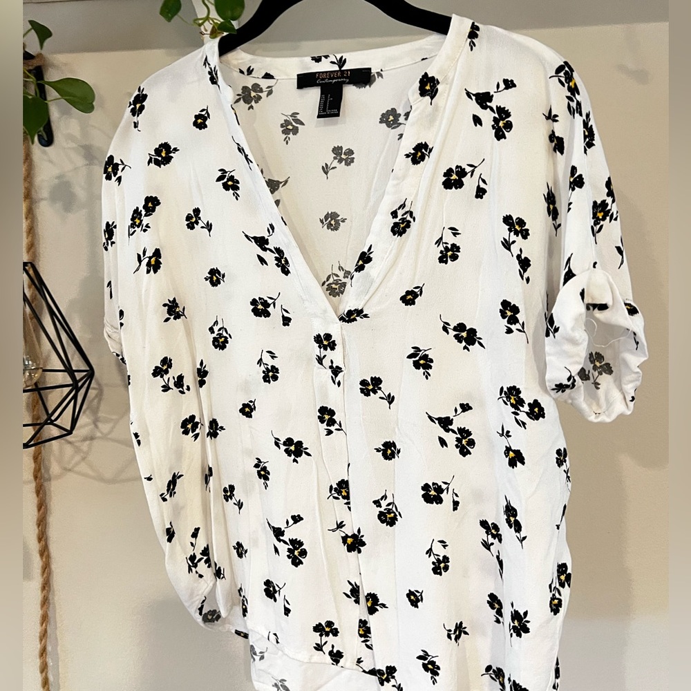 Floral Relaxed Blouse